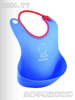 世紀寶貝藍色嬰兒圍兜