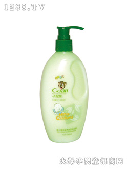 小浣熊嬰兒草本滋養洗發沐浴露