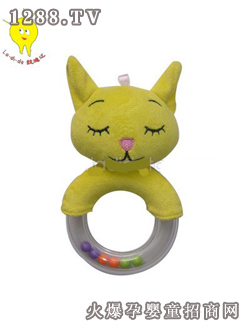 拉迪達嬰兒搖鈴--小貓