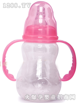 卓粵210ml標準口徑葫蘆形安全PP奶瓶