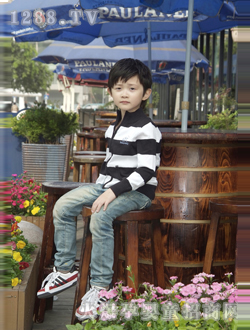 托尼艾米男童男童秋裝