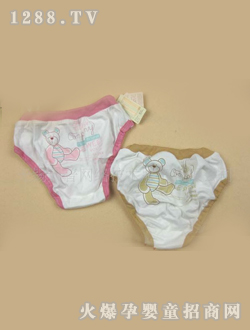 多比兔灰色嬰兒內褲