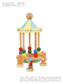 花園寶寶花園旋轉亭玩具