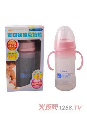 嬰侍衛硅膠奶瓶270ML