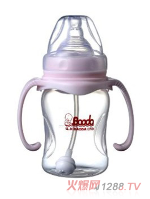 寶德環保PP奶瓶180ml粉