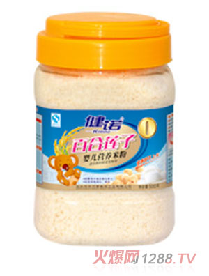 健諾百合蓮子營養米粉1段