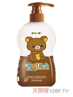 非凡小熊柔潤洗發露（有機蘆薈）