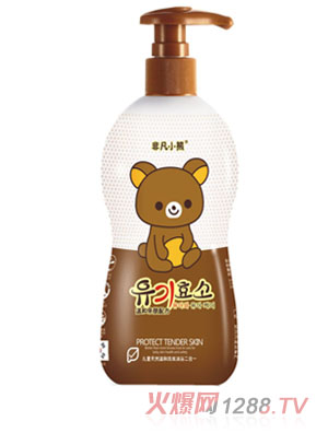 非凡小熊兒童天然溫和洗發沐浴二合一（天然珍珠）