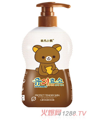 非凡小熊清爽洗發露（有機橄欖）