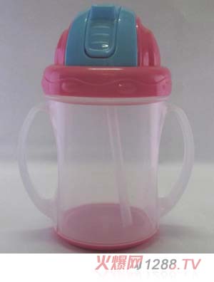 嬰兒寶240ML虎頭學飲杯