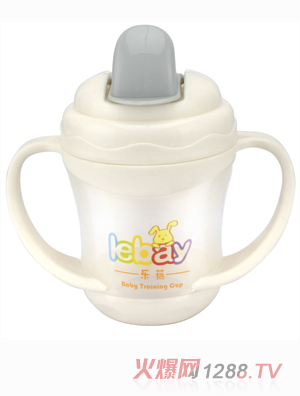樂蓓嬰幼兒學(xué)飲杯6916白色