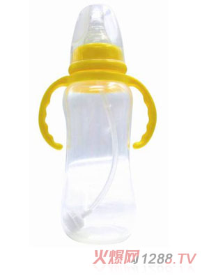 嬰侍衛標口PP吸管奶瓶270ml
