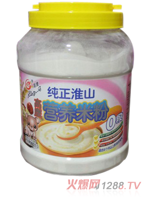 高鷹純正淮山營養米粉0段