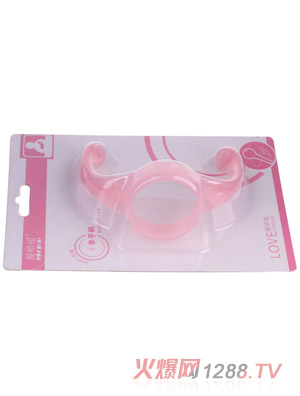 優嘻噯硅膠寬口手柄粉色