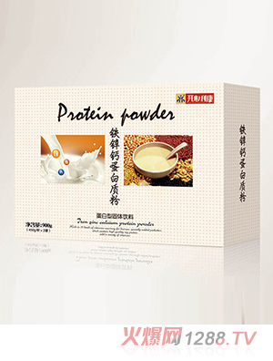 開心利康鐵鋅鈣蛋白質粉2罐裝