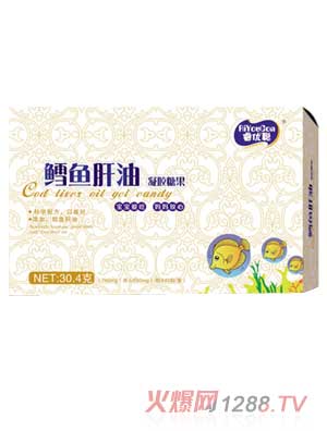 睿優聰鱈魚肝油凝膠糖果