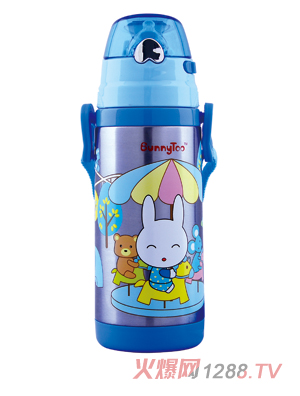 Bunnytoo��ͯ�������ܱ�350ml�{ɫ