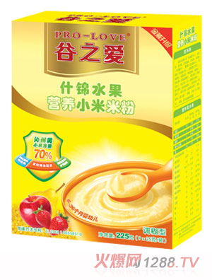 谷之愛金裝什錦水果營養小米米粉