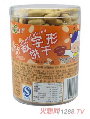 每日生機兒童數字餅