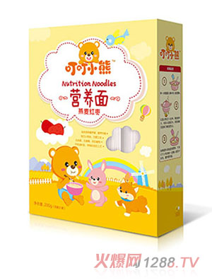 叮叮小熊營養面-燕麥紅棗