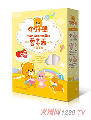 叮叮小熊營養面-牛肉番茄