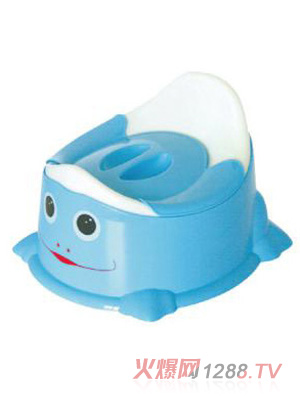 陽光兔嬰兒座便器藍色Z004-1