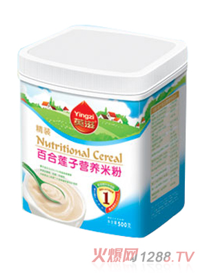 英滋百合蓮子營養米粉