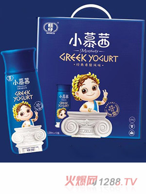 旺仔小慕茜經典希臘風味酸奶