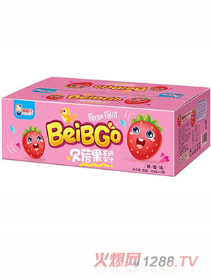 聰聰牛貝蓓果發酵果汁草莓味箱裝