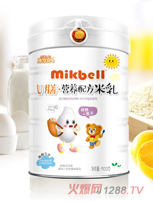 米可貝兒U膳·核桃蓮子營養配方米乳