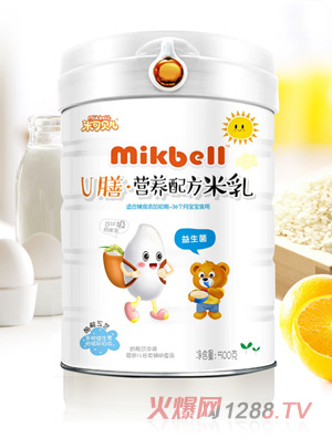 米可貝兒U膳·益生菌營養配方米乳