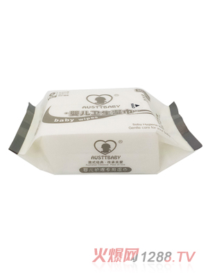 澳斯貝貝AUSTTBABY嬰兒衛生濕巾30片