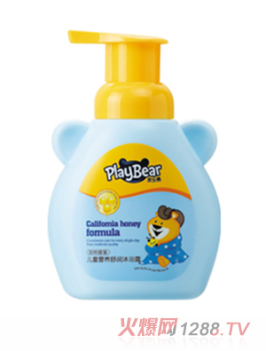 皮樂熊兒童營養舒潤沐浴露