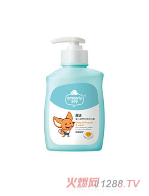 晨語嬰兒滋養洗發沐浴露220ml