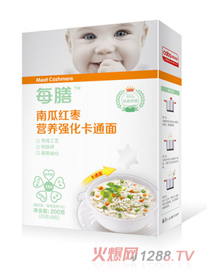 每膳南瓜紅棗營養強化早餐面