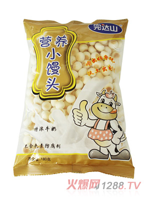 完達山特濃牛奶營養小饅頭180g