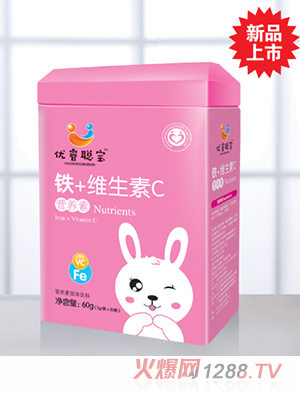 優睿聰寶鐵+維生素C營養素
