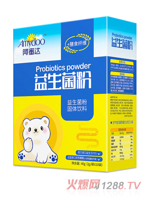 阿蜜達益生菌粉（國產菌株）40g
