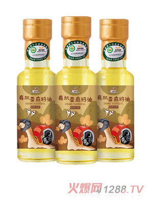 蝸蝸散步有機亞麻籽油