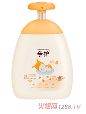 親護嬰童倍潤洗發沐浴露 500ml