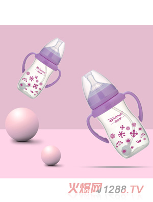 迪樂夢(mèng)PP奶瓶5135紫色