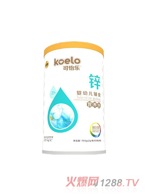 可怡樂鋅嬰幼兒輔食營養包