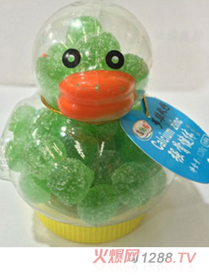 鑫納福軟糖鴨鴨造型 強骨健體