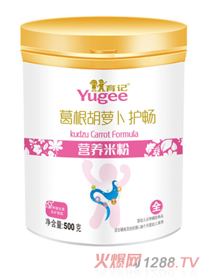 育記葛根胡蘿卜護暢營養米粉