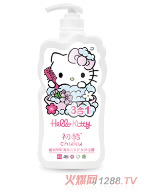 Hello Kitty����ֲ����ȡ��ˬϴ�l�o�l��ԡ¶ 400ml