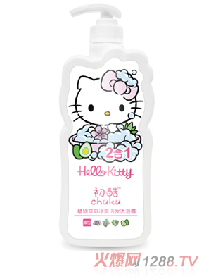 Hello Kitty����ֲ����ȡ��ˬϴ�l��ԡ¶ 900ml