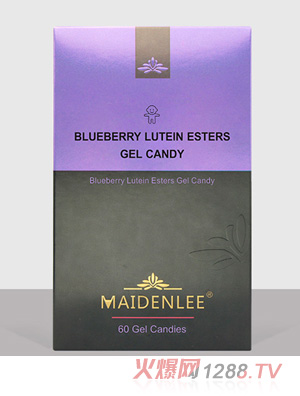 邁盾力藍(lán)莓葉黃素酯凝膠糖果60粒