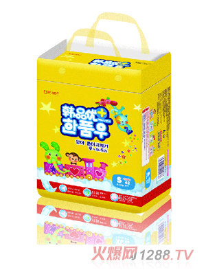 韓品優+紙尿片S碼42片