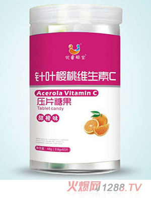 優睿聰寶針葉櫻桃維生素C壓片糖果