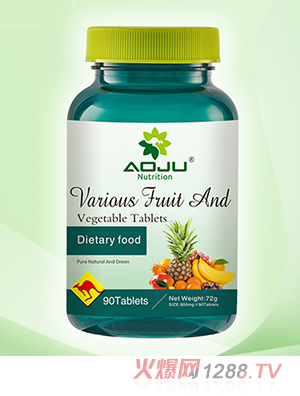 澳巨營養多種果蔬片